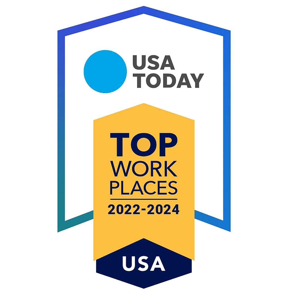 USA TODAY Top Workplaces Award Multi Year